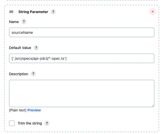 jenkins source parameter